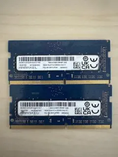 Ramaxel 16GB x2枚 PC4-3200AA (計32GB) Ramaxel 16GB x2枚 PC4-3200AA (計32GB) - メルカリ