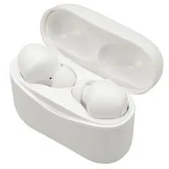 未使用　新品　未開封　ホワイト ワイヤレスイヤフォン 充電ケース付き