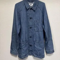 インディゴデニム カバーオール