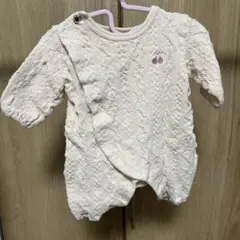 バースデイ　ベビー ロンパース 50-60cm さくらんぼ柄