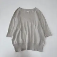 MHL. マーガレットハウエル リネンコットン ニット 近年モデル