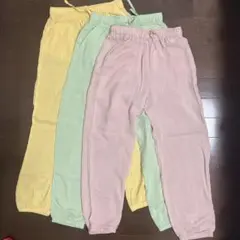 お値下げ　新品未使用　H&M ジョガーパンツ　140サイズ　3本セット