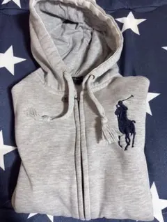 Ralph Lauren グレー パーカー カスタムフィット