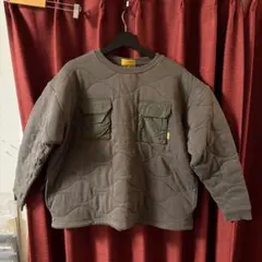 GRIP SWANY キルティングフリース Lサイズ グレー