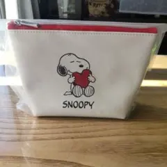 スヌーピーポーチとミラー
