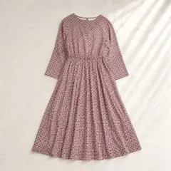 Ballsey ジオメトリックプリント バンドカラーワンピース36 タグ付き Ballsey ジオメトリックプリント バンドカラーワンピース36 タグ付き