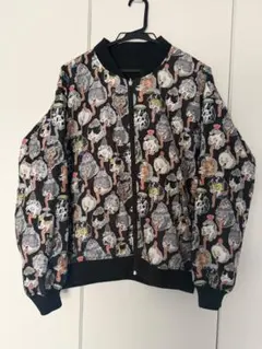 石黒亜矢子 × グラニフ リバーシブルブルゾン 猫舌茸 Sサイズ 限定品