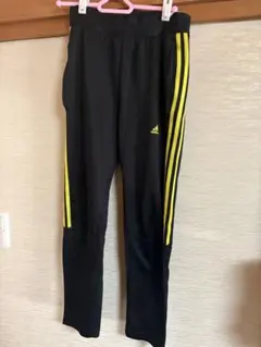 adidas ジャージ 黒/黄色 150