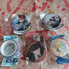 くら寿司 びっくらポン 缶バッジ&マスキングテープセット 合計5点