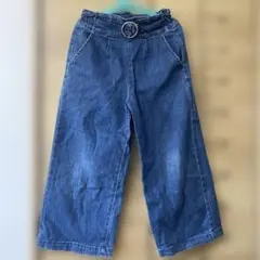 デニム ワイド 140