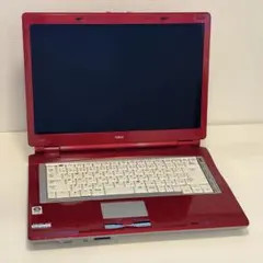 ジャンク/HDD無 NEC ノートPC LaVie LS350/C 本体 レッド - メルカリ