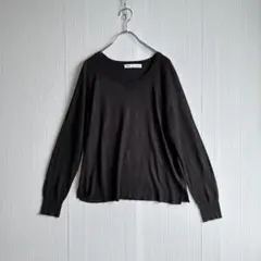 ZARA ザラ　レディースニット　ブラック　ラグラン袖　薄手　Mのサムネイル