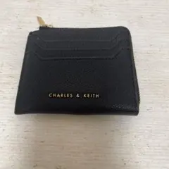 CHARLES & KEITH ブラック カードケース