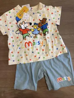 【新品】ベビー半袖パジャマ　上下セット　メイシー　maisy 80サイズのサムネイル