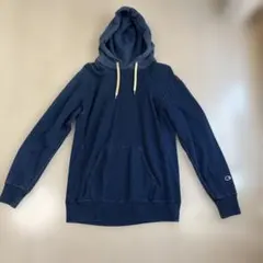 チャンピオンC8-M109 長袖 スウェットパーカー L ブルー
