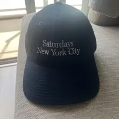 SATURDAYS ベースボールキャップ ネイビーのサムネイル