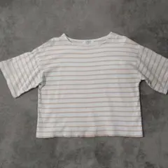 LOWRYS FARM ボーダー 半袖Tシャツ　М