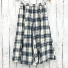 【 SM2 ／ Samansa Mos2 】チェック柄 フレアスカート
