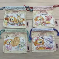 ディズニーシー ダッフィー&フレンズ 巾着袋 セット