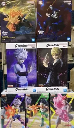⭐️ハンターハンター⭐️鬼滅の刃⭐️プライズフィギュア7体まとめ売り⭐️