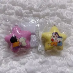 クレヨンしんちゃん 原作35周年記念企画展 スクイーズキーホルダー セット