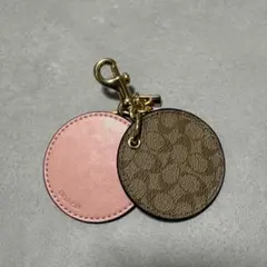 コーチ　COACH シグネチャー　ミラーキーホルダー　チャーム