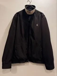 【美品】Polo by Ralph Lauren スウィングトップ ブラック M