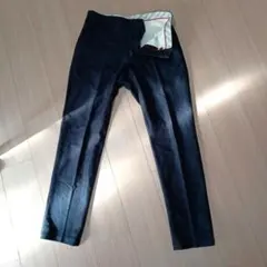 EDWINダークブルー スリムフィット チノパン