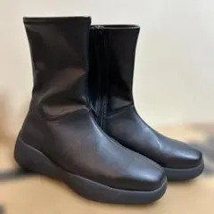 UNIQLO ストレッチショートブーツ(22.5cm)のサムネイル