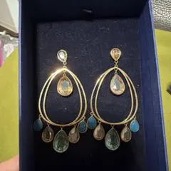 スワロフスキー Swarovski Nocturne Drop ピアス - メルカリ