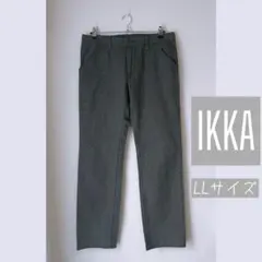IKKA ストレートパンツ　イッカ　メンズ　スラックス　パンツ　グレーのサムネイル