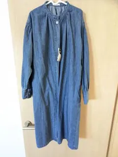 【新品】L.COPECK デニムシャツ ワンピース 長袖　140