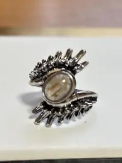 新品　ルチルリング　ユニセックス