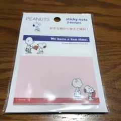 peanuts スヌーピー　SNOOPY 付箋