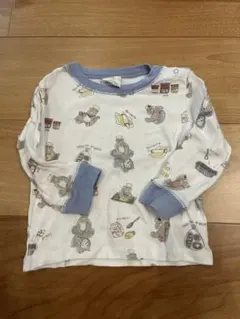 gelato pique ジェラートピケ くま柄 長袖Tシャツ　80〜90のサムネイル