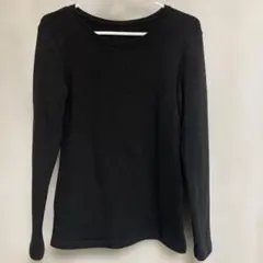 HEATTECH ULTRA WARM 長袖Tシャツ M ブラック