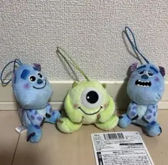 モンスターズインク むにゃすやマスコット 3体セット
