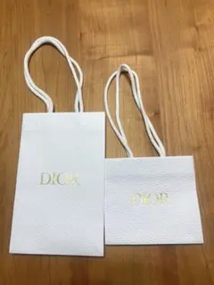Dior ショップ袋　2つセット