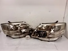 アルファード 後期 ANH10W MNH10W 純正 HID ヘッドライト 左右のサムネイル