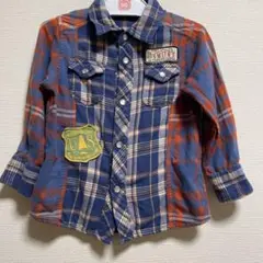 fo kids 95cm チェック柄シャツ