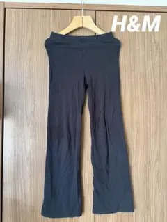 H&M レギンスパンツ　黒　130 135