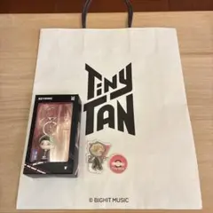TinyTAN MIC DROP Vキーホルダー,Vアクスタ,ショップ袋セット