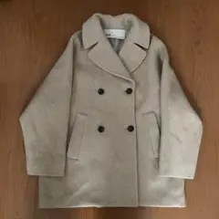 美品　2024AW TICCA（ティッカ）ピーコート　beige