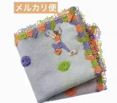 近沢レース　シーズンタオルハンカチ ボルダリング（オレンジMIX）　新品