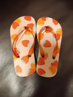 サンダル ビーチサンダル いちご ピンク 15㎝ 16㎝ 未使用品