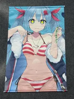 初音ミク ファミリーマート Tカード 販促のぼり 非売品 約146×60 