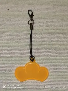 おそ松さん 松マーク ストラップ 十四松 中古