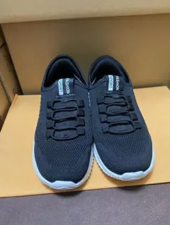 【立ったまま履ける！】スリッポン ユニセックス　シューズ　24cm【軽量•幅広】