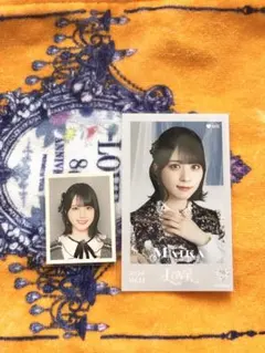 ミ*可様 イコラブリンク 佐々木舞香 直筆サイン入りステッカー＋ミニ