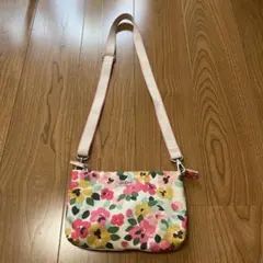 キャスキッドソン　花柄　フラワー　ショルダーバッグ　ポシェット